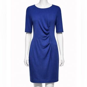Taylor Royal Blue Midi Dress